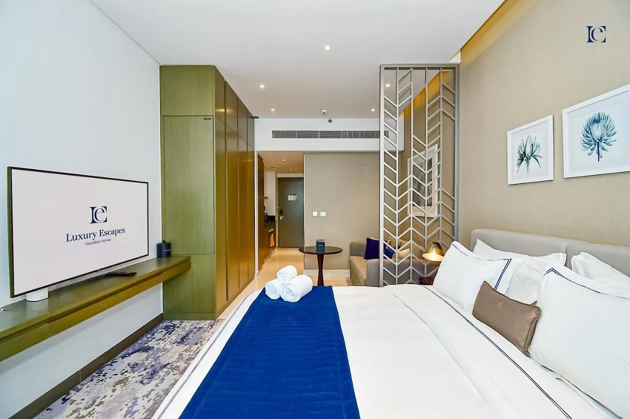 Luxury Escapes - Damac Maison Prive - Canal View Studio Apts - Near Dubai Mall Appartement