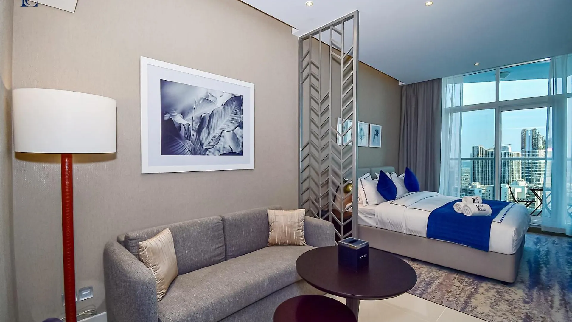 Luxury Escapes - Damac Maison Prive - Canal View Studio Apts - Near Dubai Mall