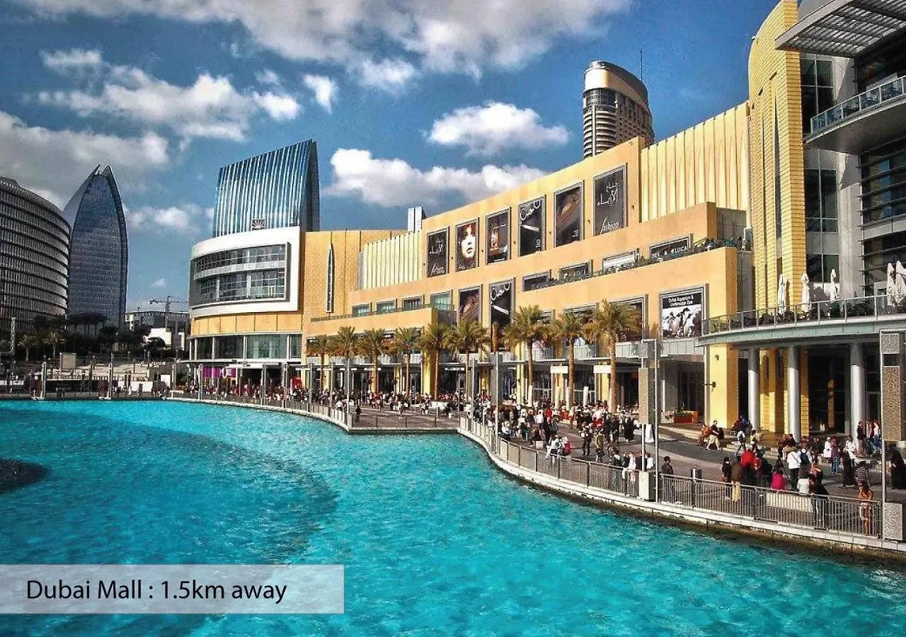 Apartment Luxury Escapes - Damac Maison Prive - Canal View Studio Apts - Near Dubai Mall